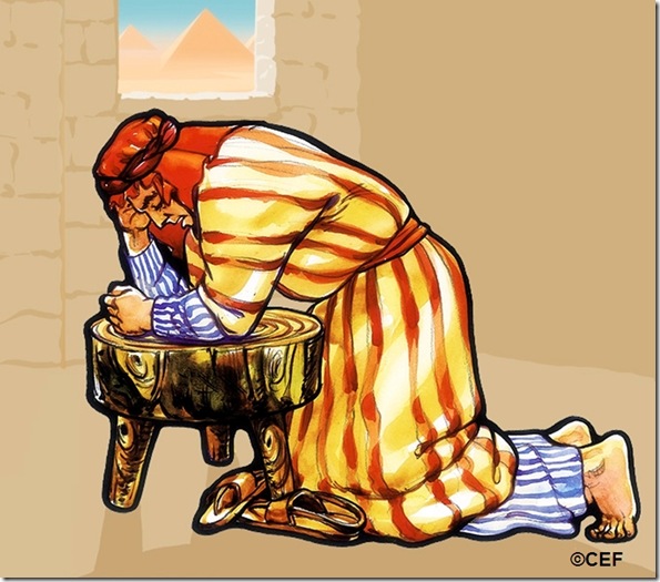 Moses praying